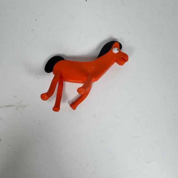 Vintage Gumby & Pokey Bendable Figures Lot of 3 • 1970s–80s Rubber Toys Classic - Picture 12 of 13